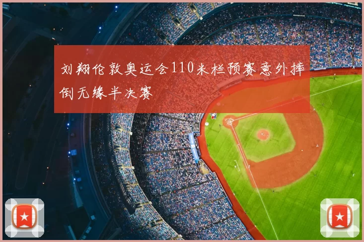 刘翔伦敦奥运会110米栏预赛意外摔倒无缘半决赛