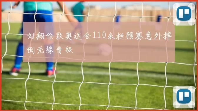 刘翔伦敦奥运会110米栏预赛意外摔倒无缘晋级